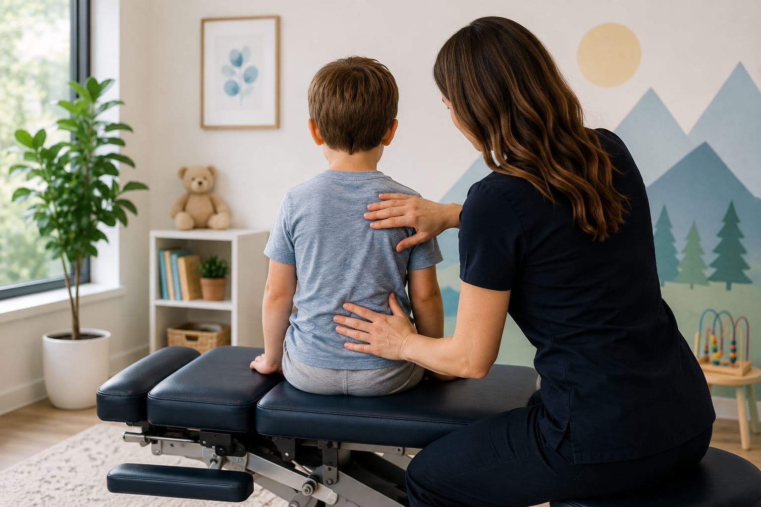 Chiropractic treatment at Elevate Wellness Chiropractic